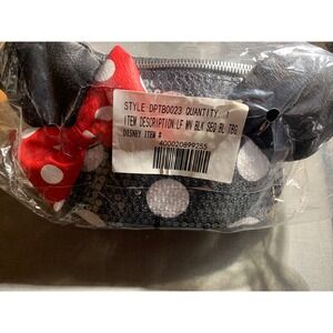 Disney Parks‎ Loungefly Sequin waist bag Fanny Pack Minnie With Ears Polka Dot